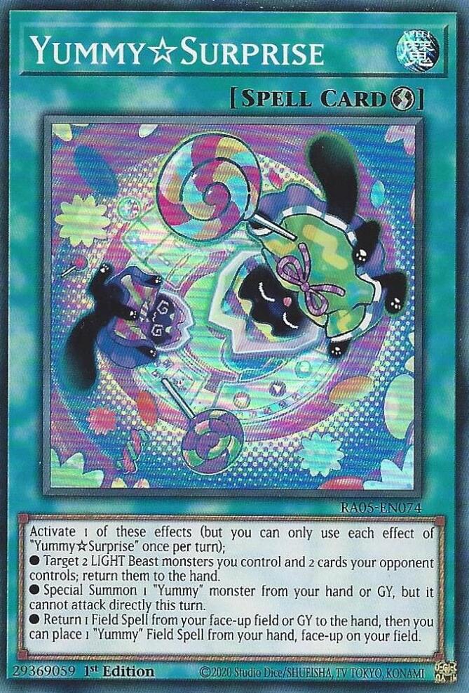 YummySurprise [RA05-EN074] Super Rare - Yugioh Cards For Your TCG Needs!