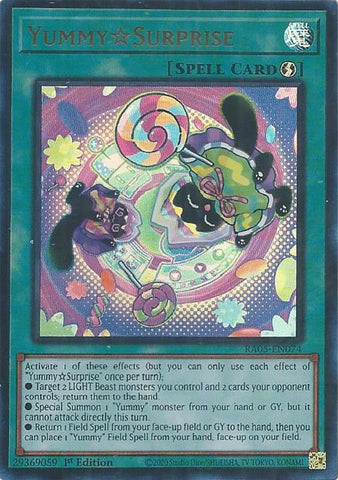 YummySurprise [RA05-EN074] Ultra Rare - Yugioh Cards For Your TCG Needs!
