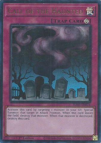 Call of the Haunted [RA05-EN076] Ultra Rare - Yugioh Cards For Your TCG Needs!
