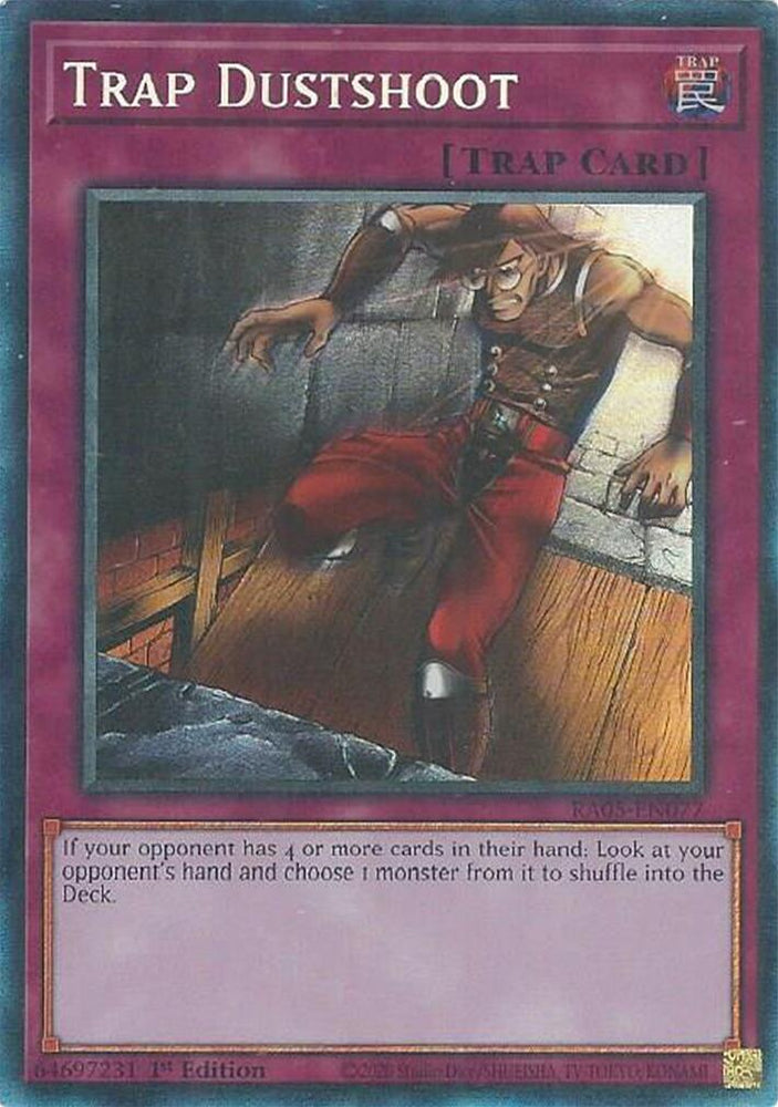 Trap Dustshoot [RA05-EN077] Collector's Rare - Yugioh Cards For Your TCG Needs!