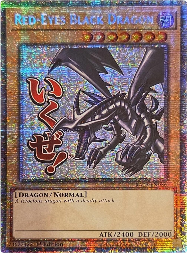 Red-Eyes Black Dragon [RA05-EN086] Starlight Rare - Yugioh Cards For Your TCG Needs!