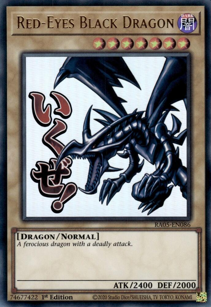 Red-Eyes Black Dragon [RA05-EN086] Ultra Rare - Yugioh Cards For Your TCG Needs!