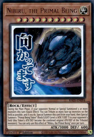 Nibiru, the Primal Being [RA05-EN094] Ultra Rare - Yugioh Cards For Your TCG Needs!