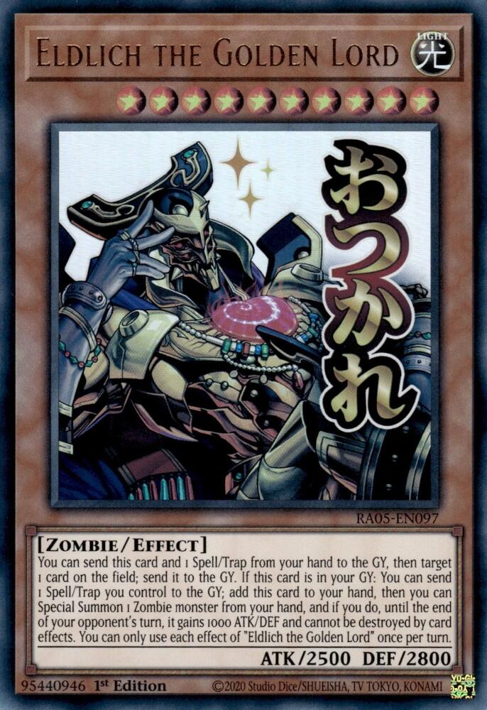 Eldlich the Golden Lord [RA05-EN097] Ultra Rare - Yugioh Cards For Your TCG Needs!