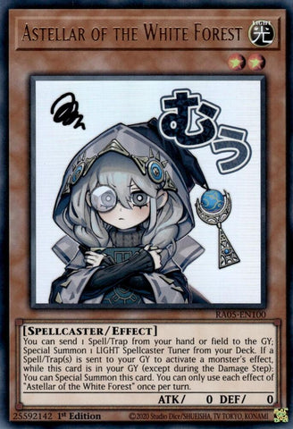 Astellar of the White Forest [RA05-EN100] Ultra Rare - Yugioh Cards For Your TCG Needs!