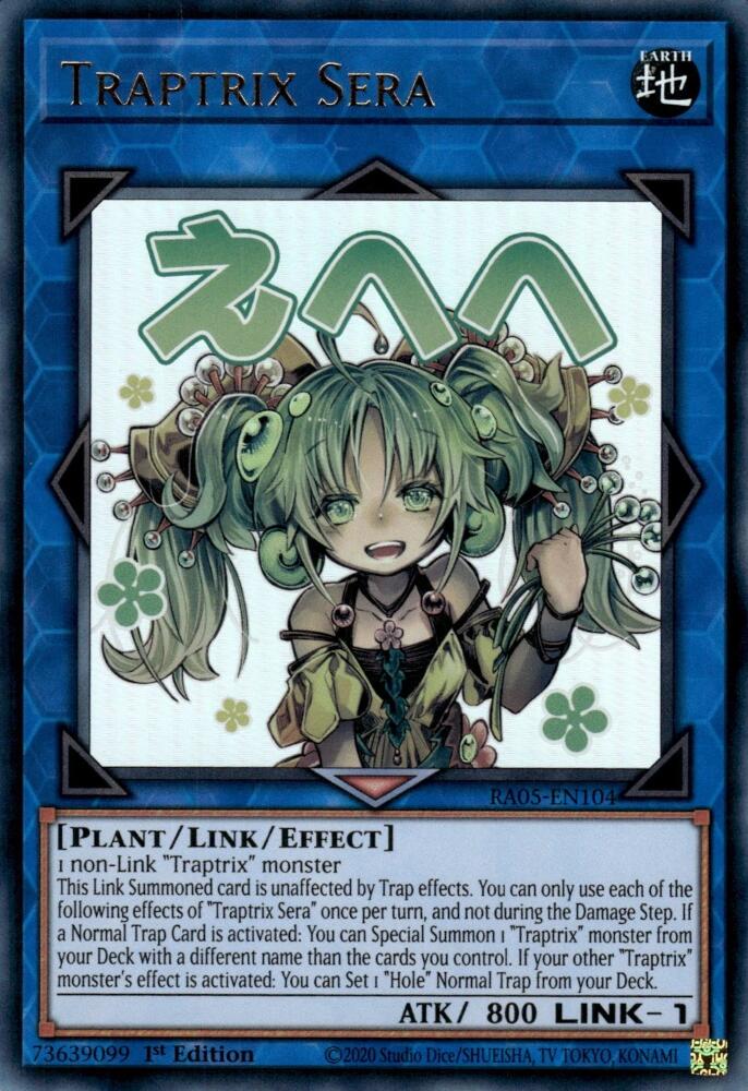 Traptrix Sera [RA05-EN104] Ultra Rare - Yugioh Cards For Your TCG Needs!