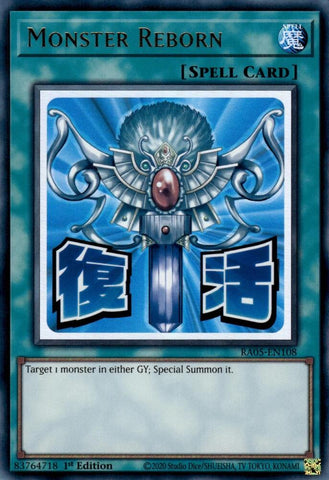 Monster Reborn [RA05-EN108] Ultra Rare - Yugioh Cards For Your TCG Needs!