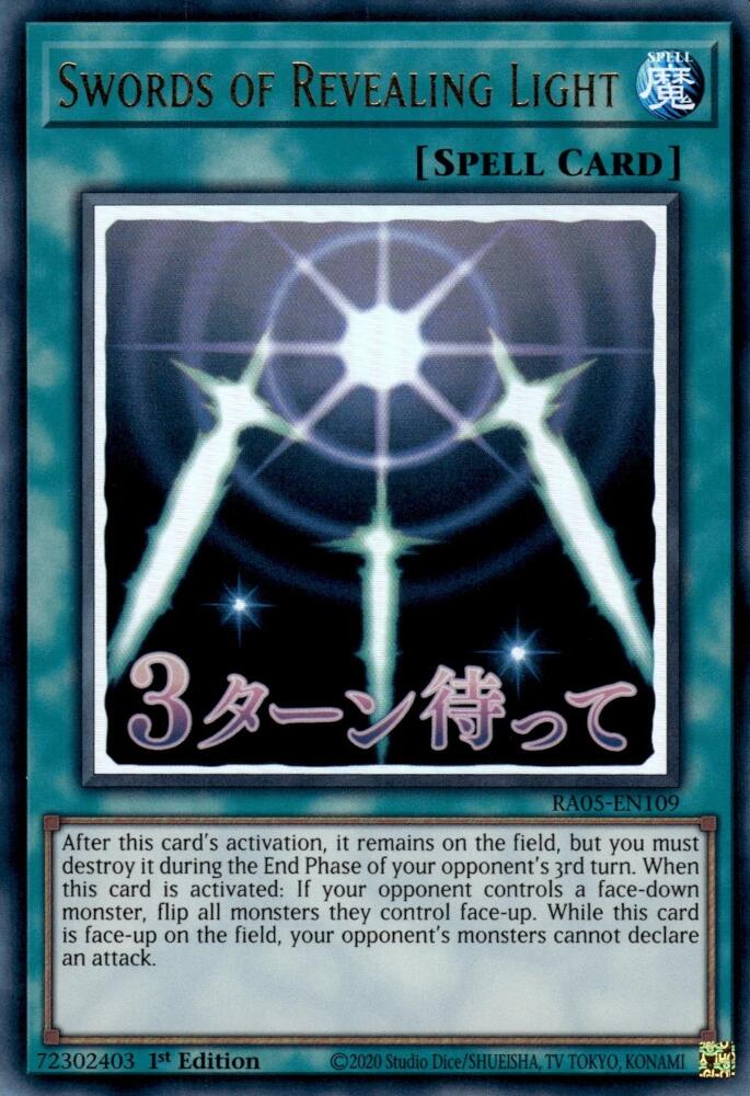 Swords of Revealing Light [RA05-EN109] Ultra Rare - Yugioh Cards For Your TCG Needs!
