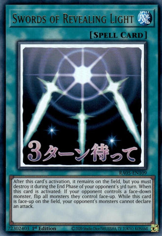 Swords of Revealing Light [RA05-EN109] Ultra Rare - Yugioh Cards For Your TCG Needs!