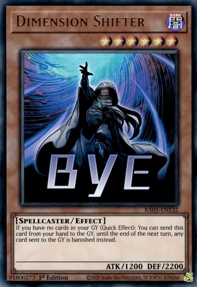 Dimension Shifter [RA05-EN132] Ultra Rare - Yugioh Cards For Your TCG Needs!