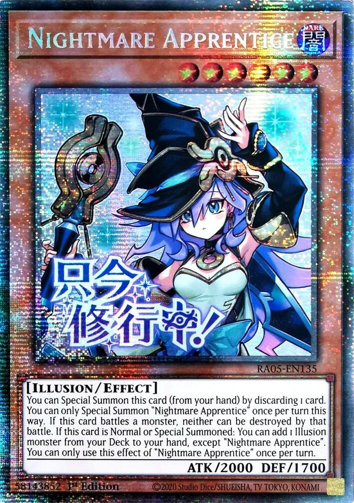 Nightmare Apprentice (Starlight Rare) [RA05-EN135] - Yugioh Cards For Your TCG Needs!