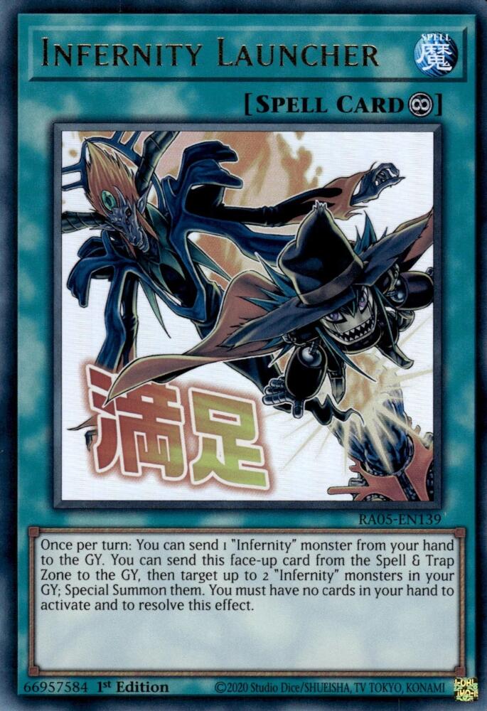 Infernity Launcher [RA05-EN139] Ultra Rare - Yugioh Cards For Your TCG Needs!