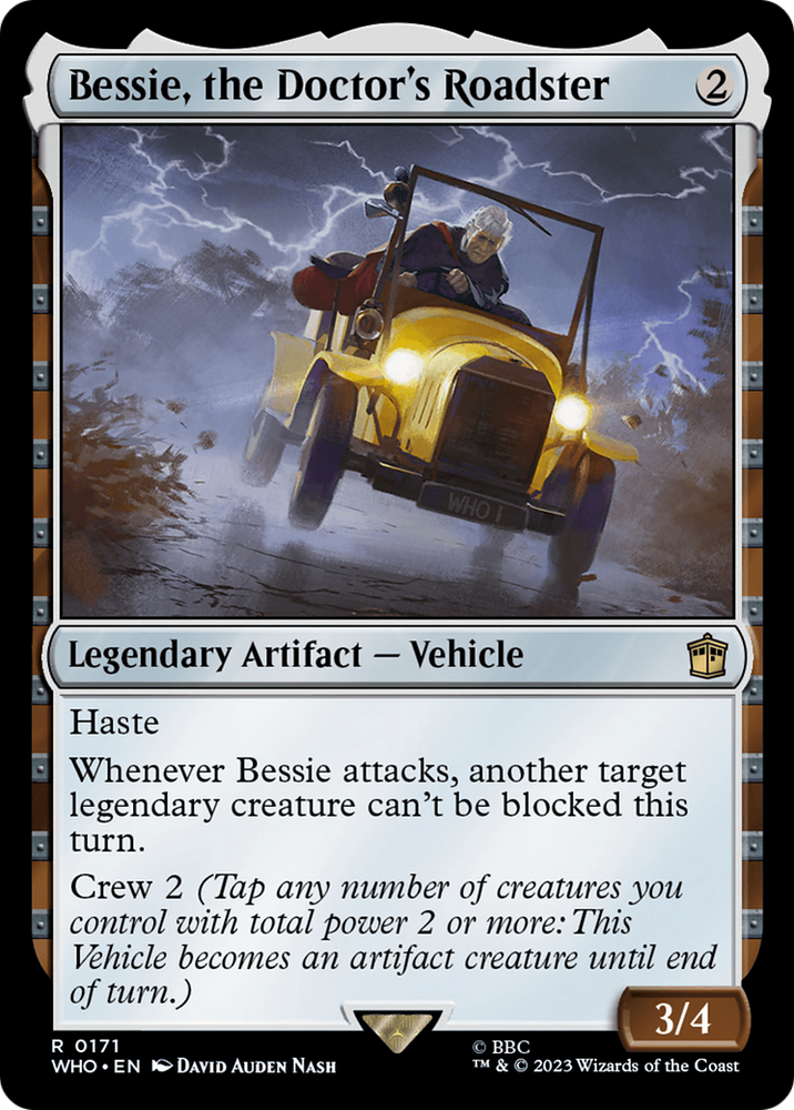 Bessie, the Doctor's Roadster [Doctor Who] Magic: The Gathering