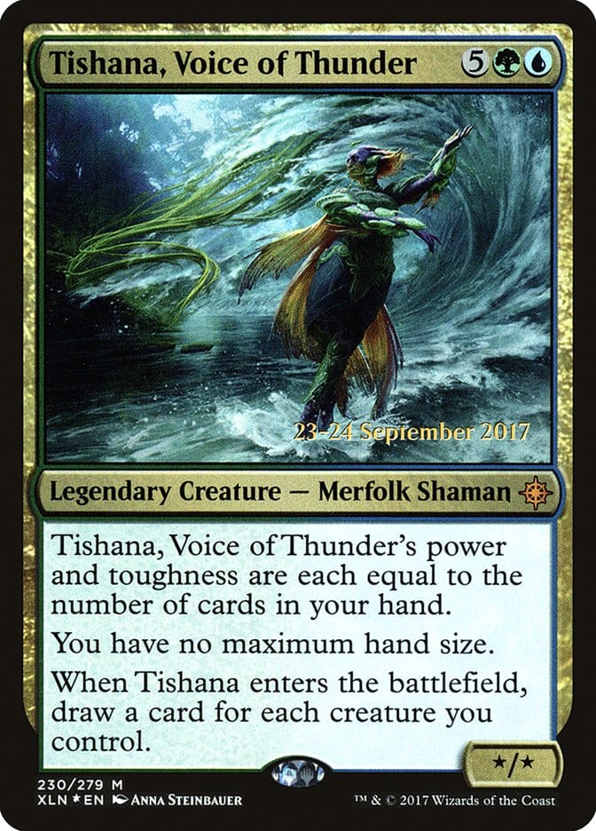 Tishana, Voice of Thunder [Ixalan Prerelease Promos] Magic: The Gathering