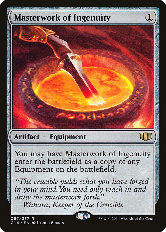 Masterwork of Ingenuity [Commander 2014] Magic: The Gathering