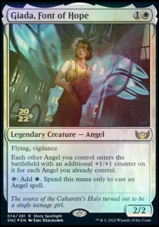 Giada, Font of Hope [Streets of New Capenna Prerelease Promos] Magic: The Gathering
