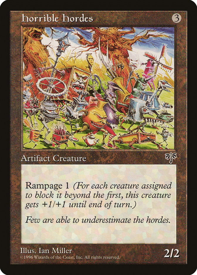 Horrible Hordes [Mirage] Magic: The Gathering