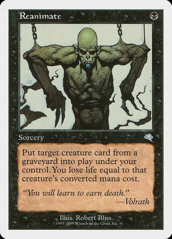 Reanimate [Battle Royale] Magic: The Gathering