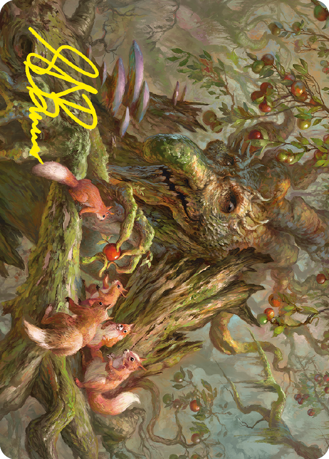 Generous Ent Art Card (Gold-Stamped Signature) [The Lord of the Rings: Tales of Middle-earth Art Series] Magic: The Gathering