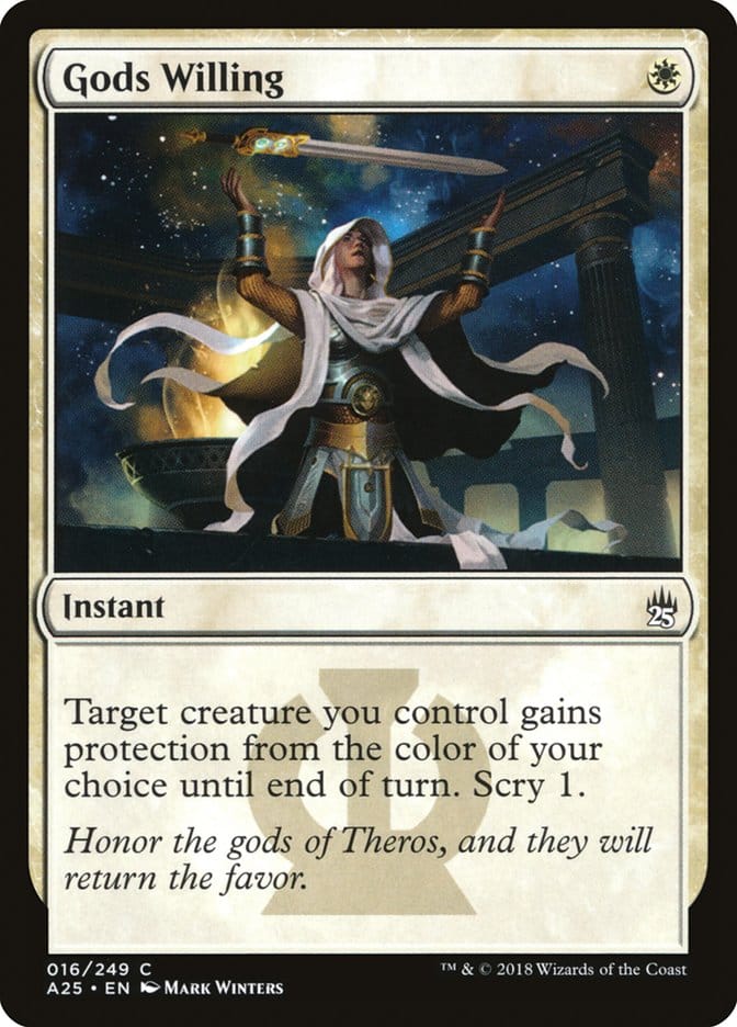 Gods Willing [Masters 25] Magic: The Gathering