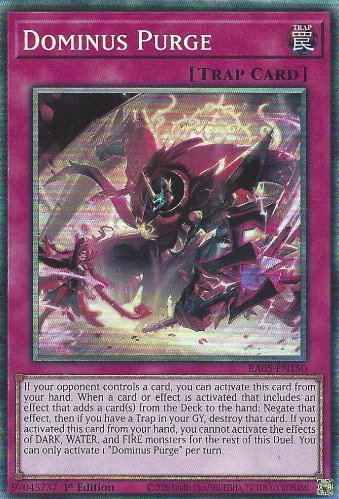 Dominus Purge [RA05-EN150] Collector's Rare - Yugioh Cards For Your TCG Needs!