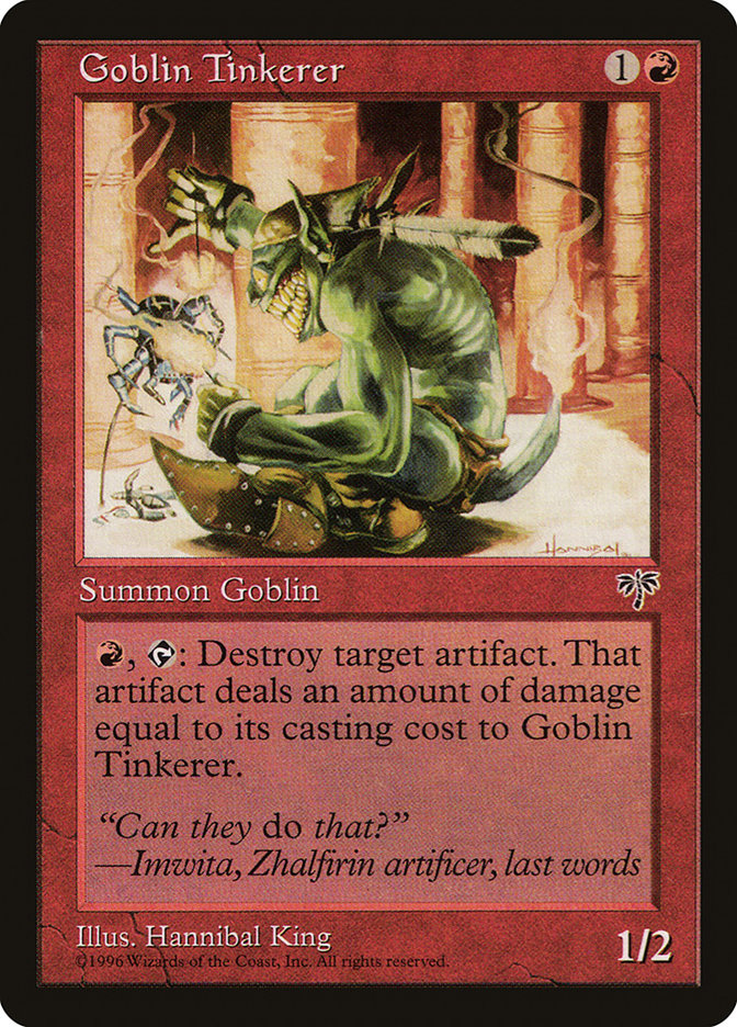 Goblin Tinkerer [Mirage] Magic: The Gathering