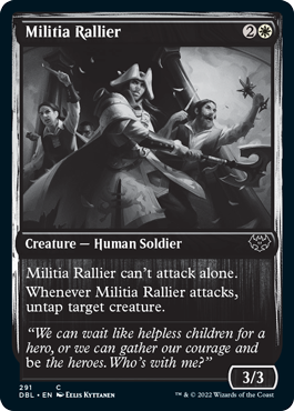 Militia Rallier [Innistrad: Double Feature] Magic: The Gathering