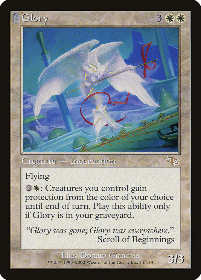 Glory [Judgment] Magic: The Gathering