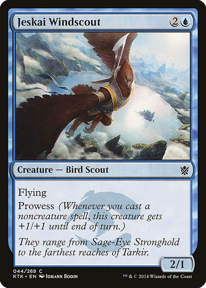 Jeskai Windscout [Khans of Tarkir] Magic: The Gathering