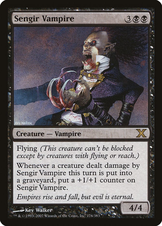 Sengir Vampire [Tenth Edition] Magic: The Gathering