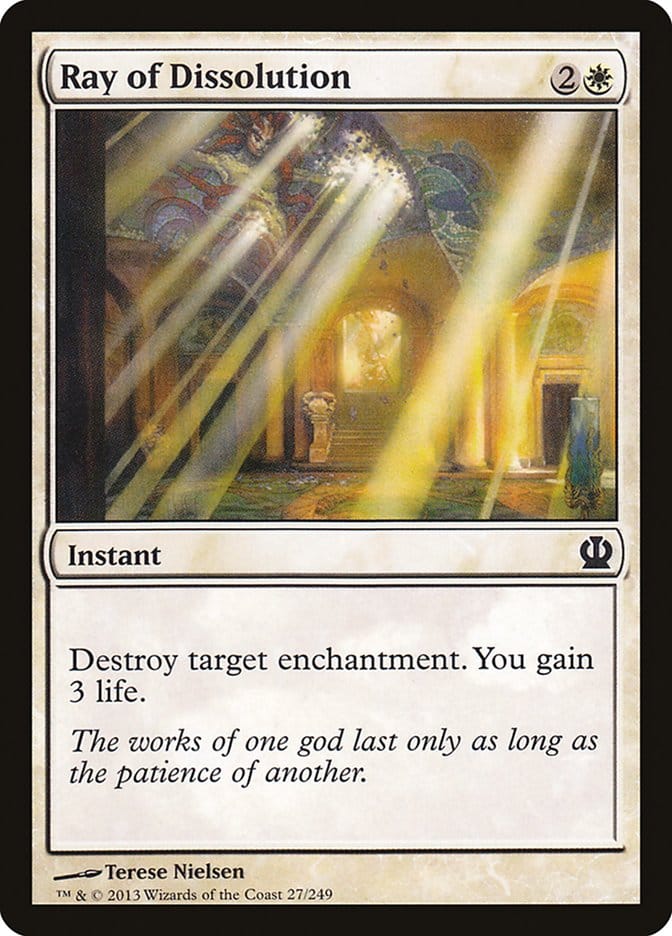 Ray of Dissolution [Theros] Magic: The Gathering