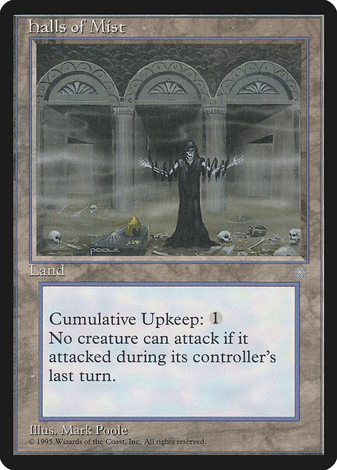 Halls of Mist [Ice Age] Magic: The Gathering