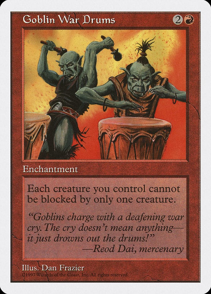 Goblin War Drums [Fifth Edition] Magic: The Gathering