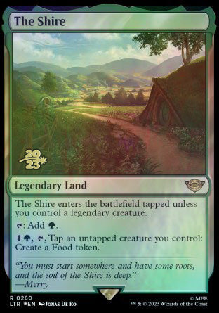 The Shire [The Lord of the Rings: Tales of Middle-Earth Prerelease Promos] Magic: The Gathering