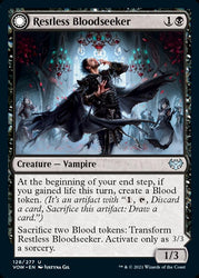Restless Bloodseeker // Bloodsoaked Reveler [Innistrad: Crimson Vow] Magic: The Gathering