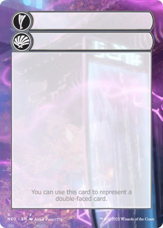 Helper Card (5/9) [Kamigawa: Neon Dynasty Tokens] Magic: The Gathering