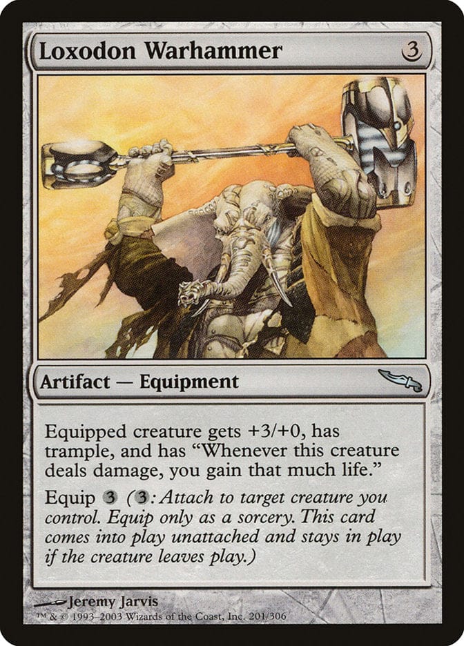 Loxodon Warhammer [Mirrodin] Magic: The Gathering