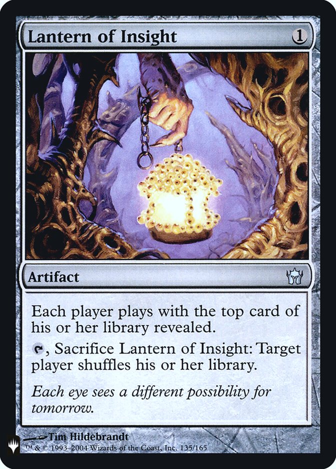 Lantern of Insight [Mystery Booster] Magic: The Gathering