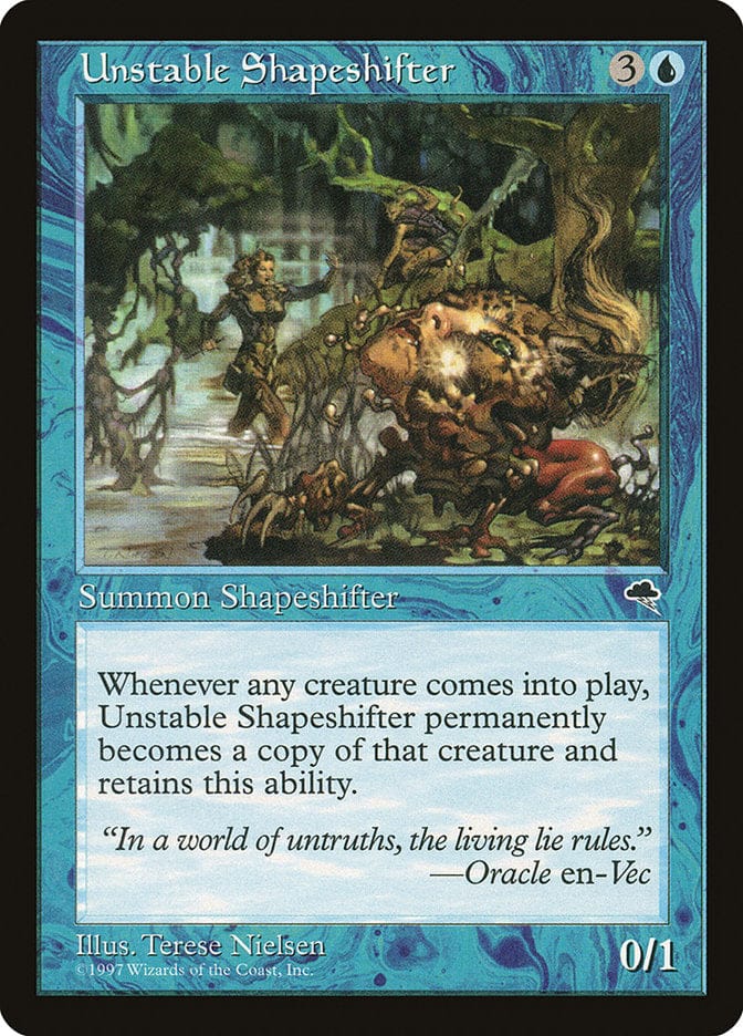 Unstable Shapeshifter [Tempest] Magic: The Gathering