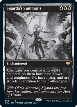 Sigarda's Summons [Innistrad: Double Feature] Magic: The Gathering