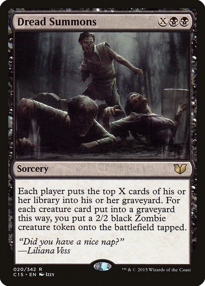 Dread Summons [Commander 2015] Magic: The Gathering