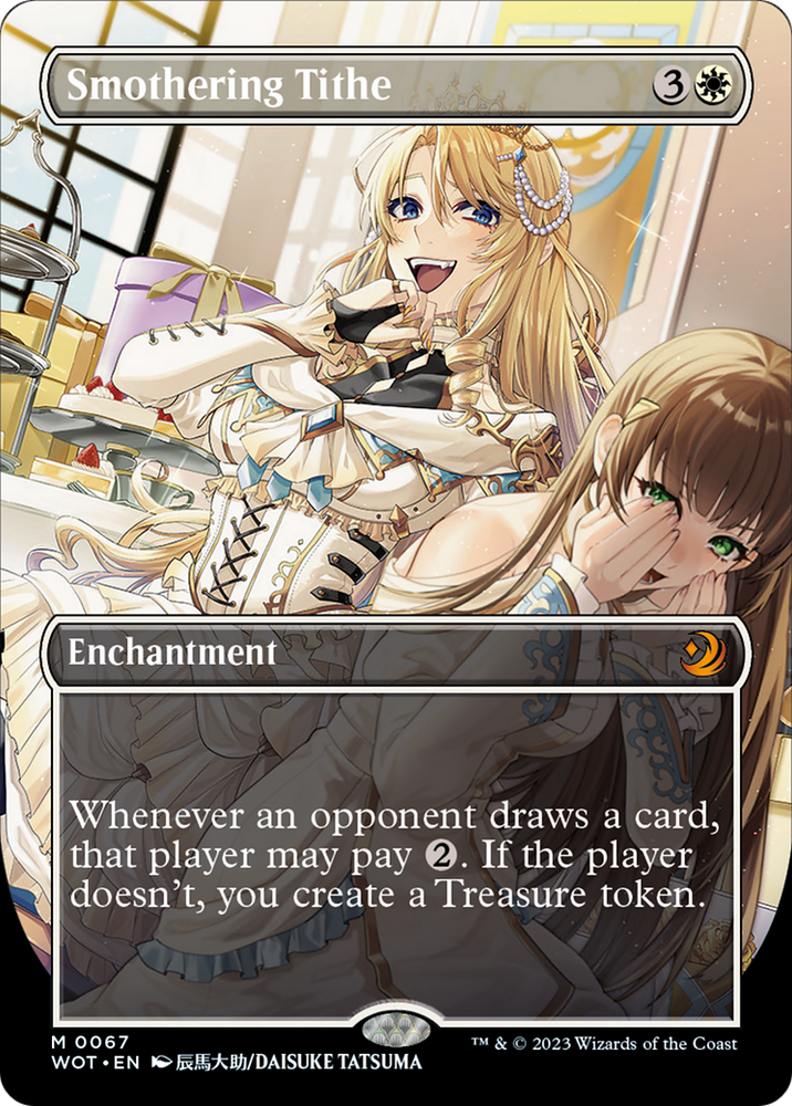 Smothering Tithe (Anime Borderless) [Wilds of Eldraine: Enchanting Tales] Magic: The Gathering