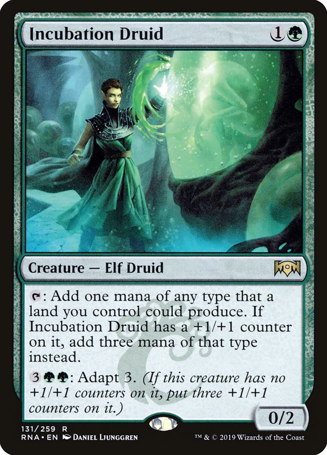 Incubation Druid [Ravnica Allegiance] Magic: The Gathering