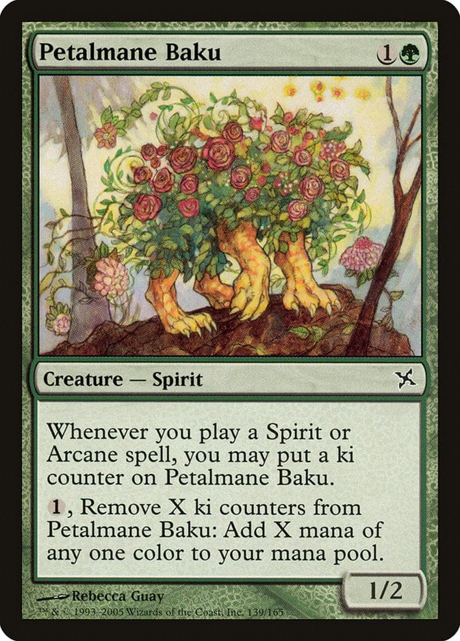 Petalmane Baku [Betrayers of Kamigawa] Magic: The Gathering
