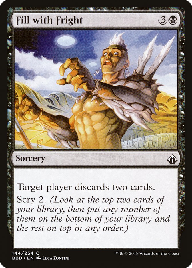 Fill with Fright [Battlebond] Magic: The Gathering