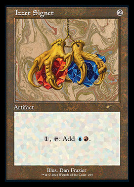 Izzet Signet (Retro) [Secret Lair Drop Series] Magic: The Gathering