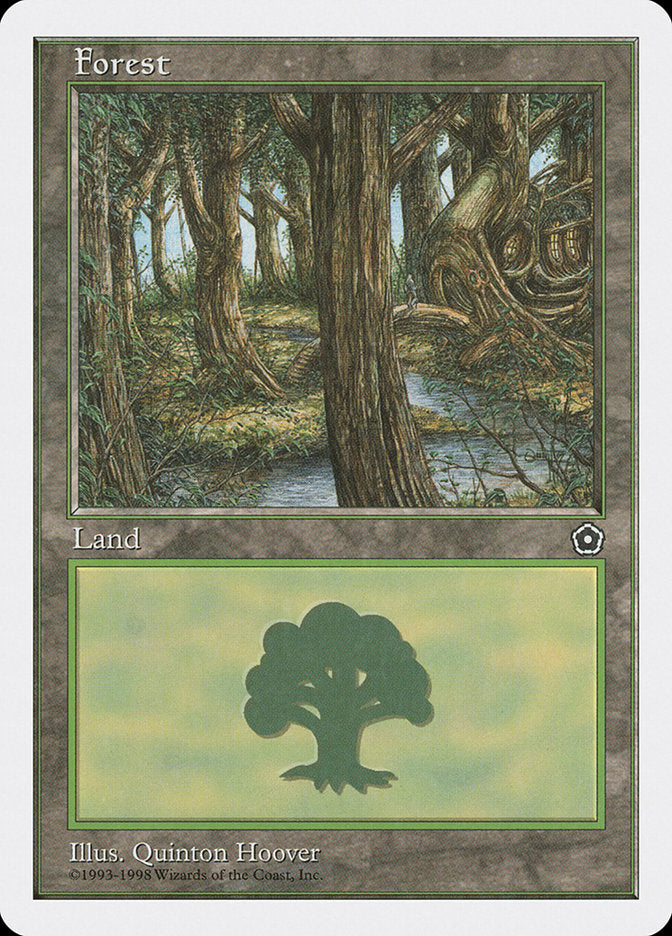 Forest (85) [Anthologies] Magic: The Gathering