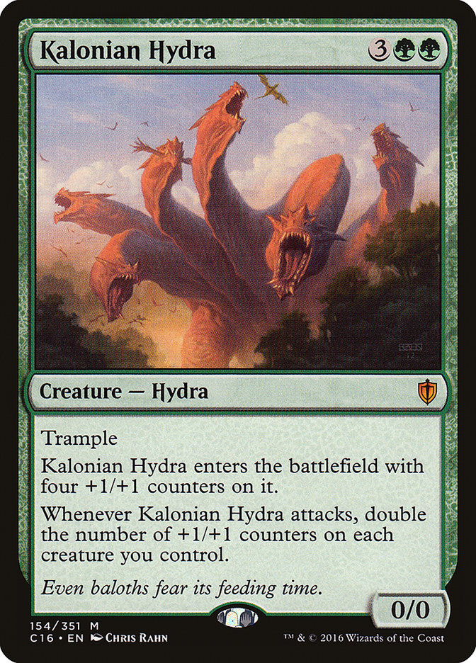 Kalonian Hydra [Commander 2016] Magic: The Gathering