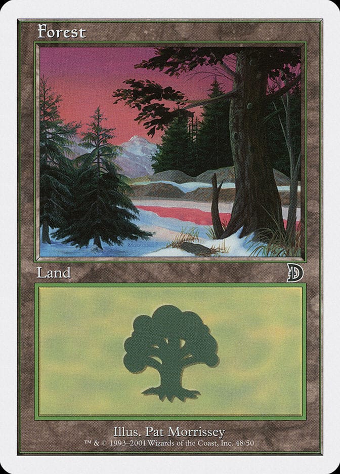 Forest (48) [Deckmasters] Magic: The Gathering