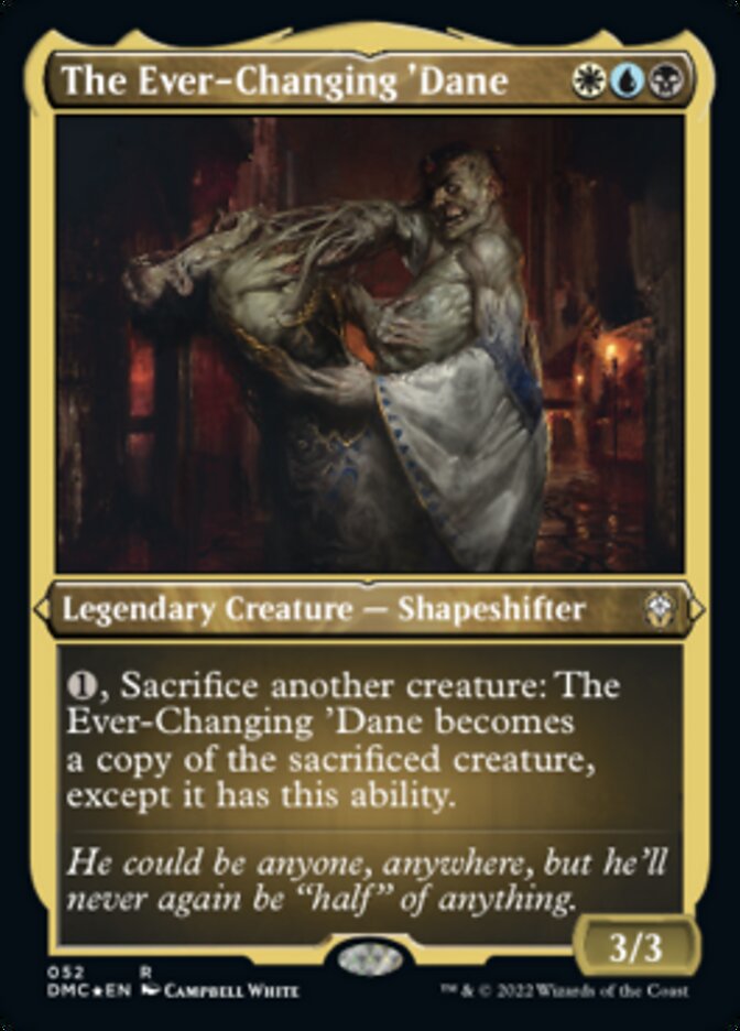 The Ever-Changing 'Dane (Foil Etched) [Dominaria United Commander] Magic: The Gathering